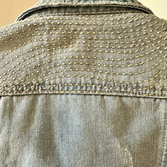 Copper Key Jean Distressed Jacket - Picture 10 of 14
